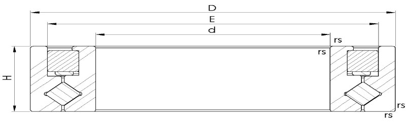 High Functioning Crossed Roller Bearing